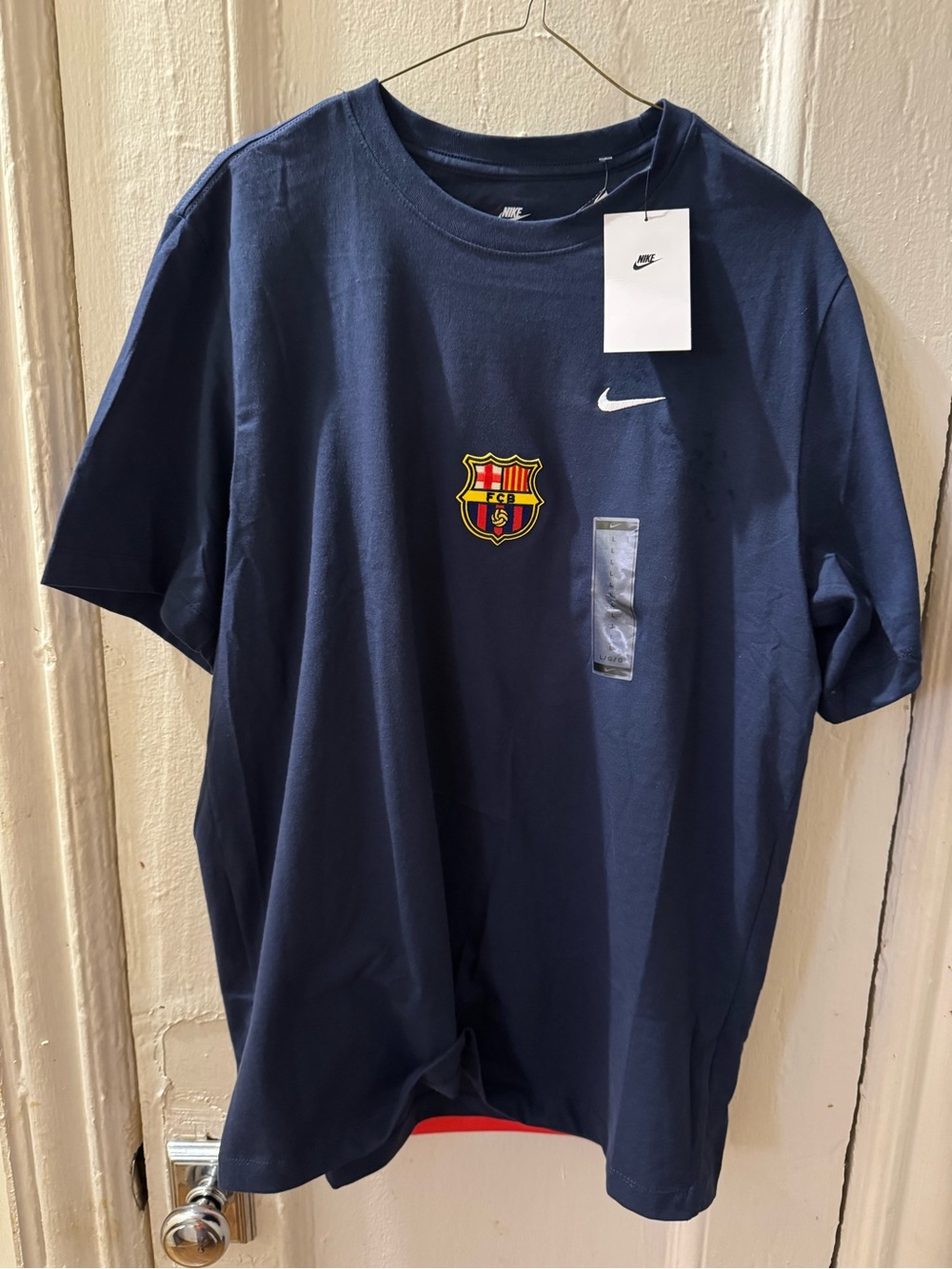 New Nike Barcelona FC T-Shirt Size L